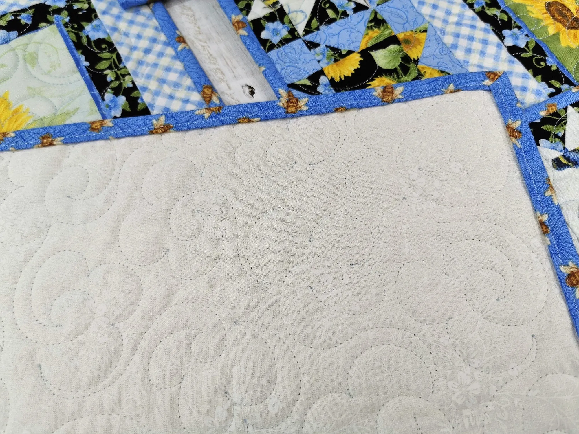 Six Quilted Placemats