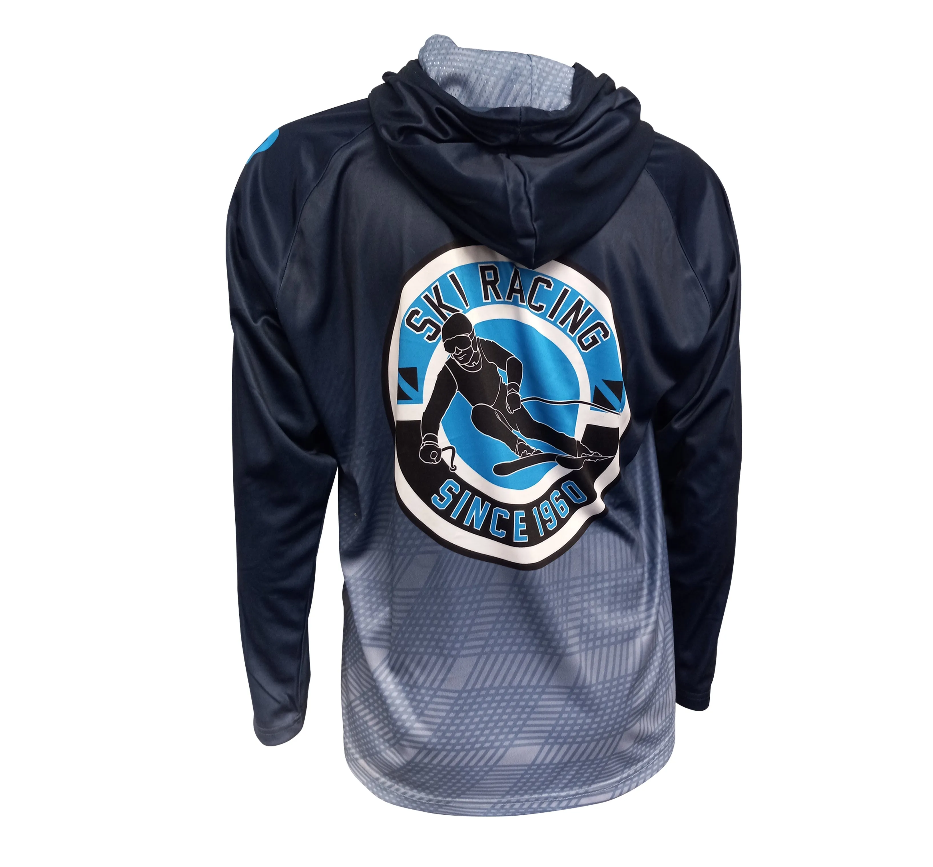 Ski Racing Performance Light Weight Hoodie - Navy