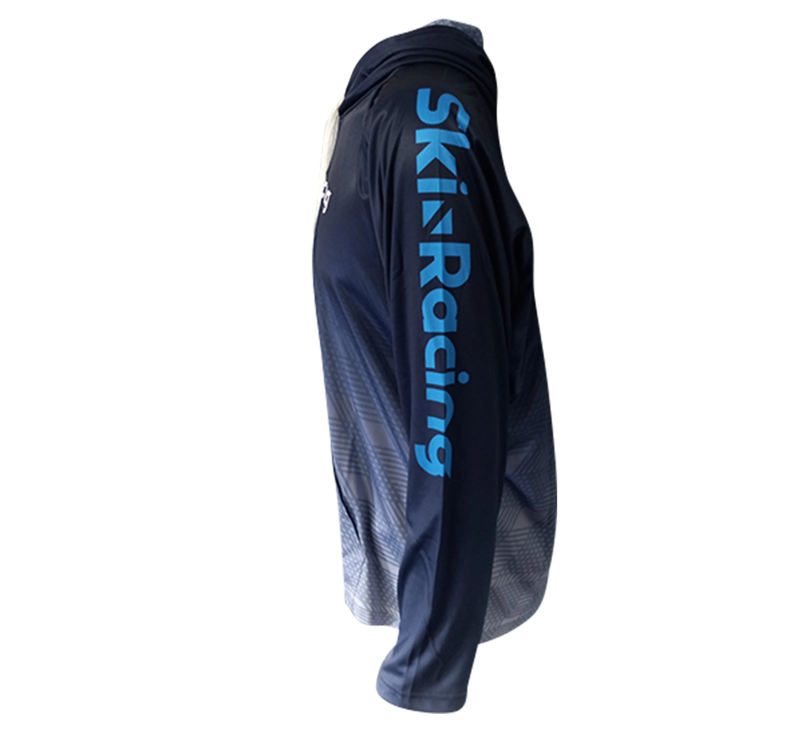 Ski Racing Performance Light Weight Hoodie - Navy