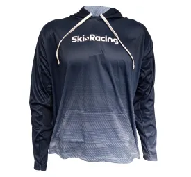 Ski Racing Performance Light Weight Hoodie - Navy