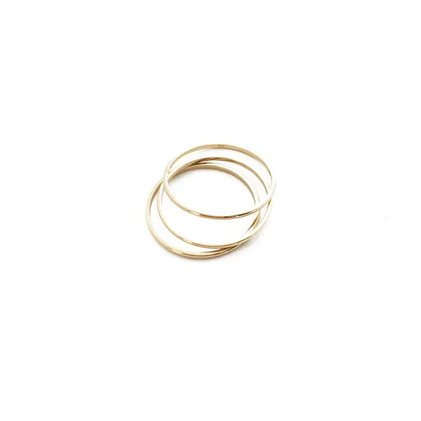 Skinny Stacking Ring Trio