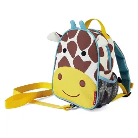 Skip Hop Zoo Little Kid and Toddler Safety Harness Let Backpack, Giraffe for Kids Ages 3 