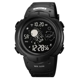 SKMEI 1820 Spacewalk 48mm Big Face Digital Watch for Men 50m Waterproof