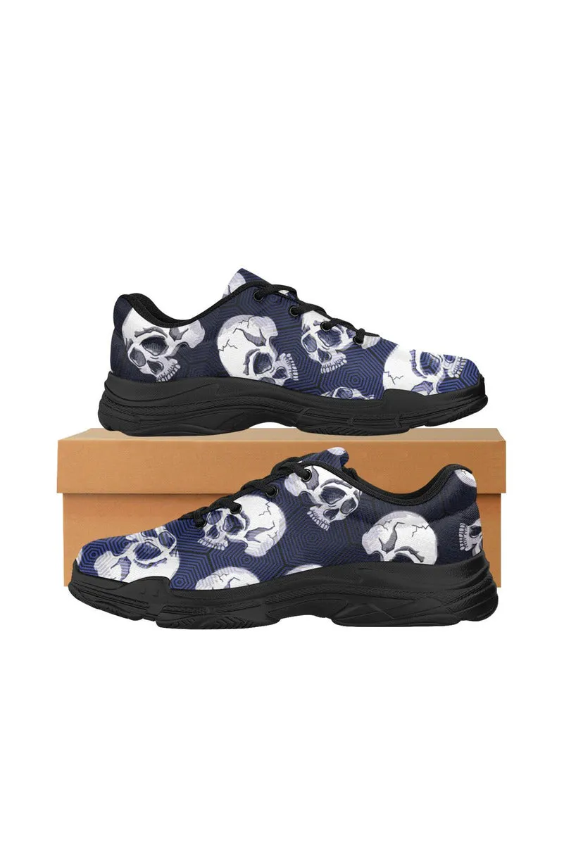 Skull Print Running Shoes