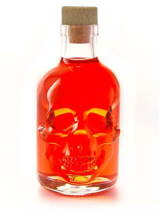 Skull with FRUITY LIQUEUR