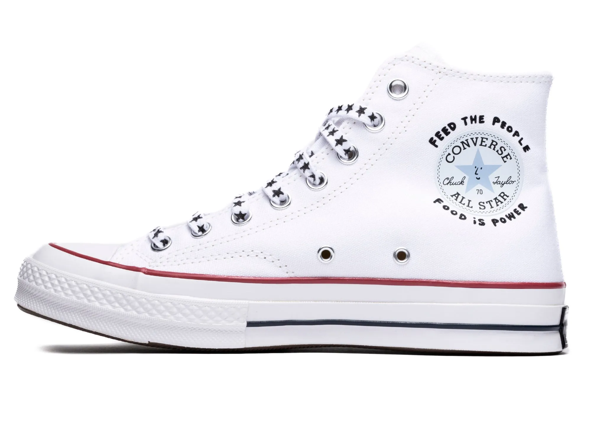 Sky High Farm Workwear x Converse Chuck 70 High in White