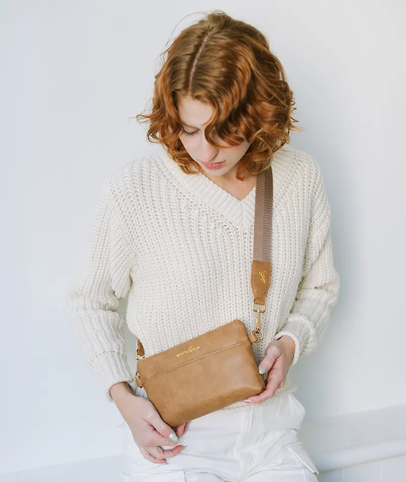 Skye Sling Bag - Almond