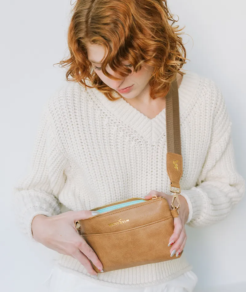 Skye Sling Bag - Almond