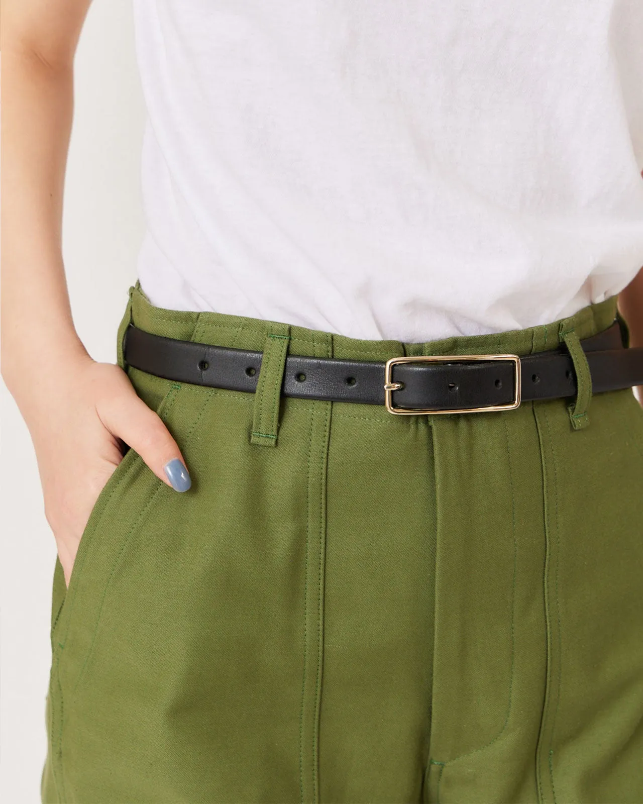 SLENDER LEATHER BELT