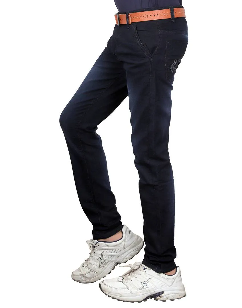 Slim Fit Navy Blue Colour Jeans