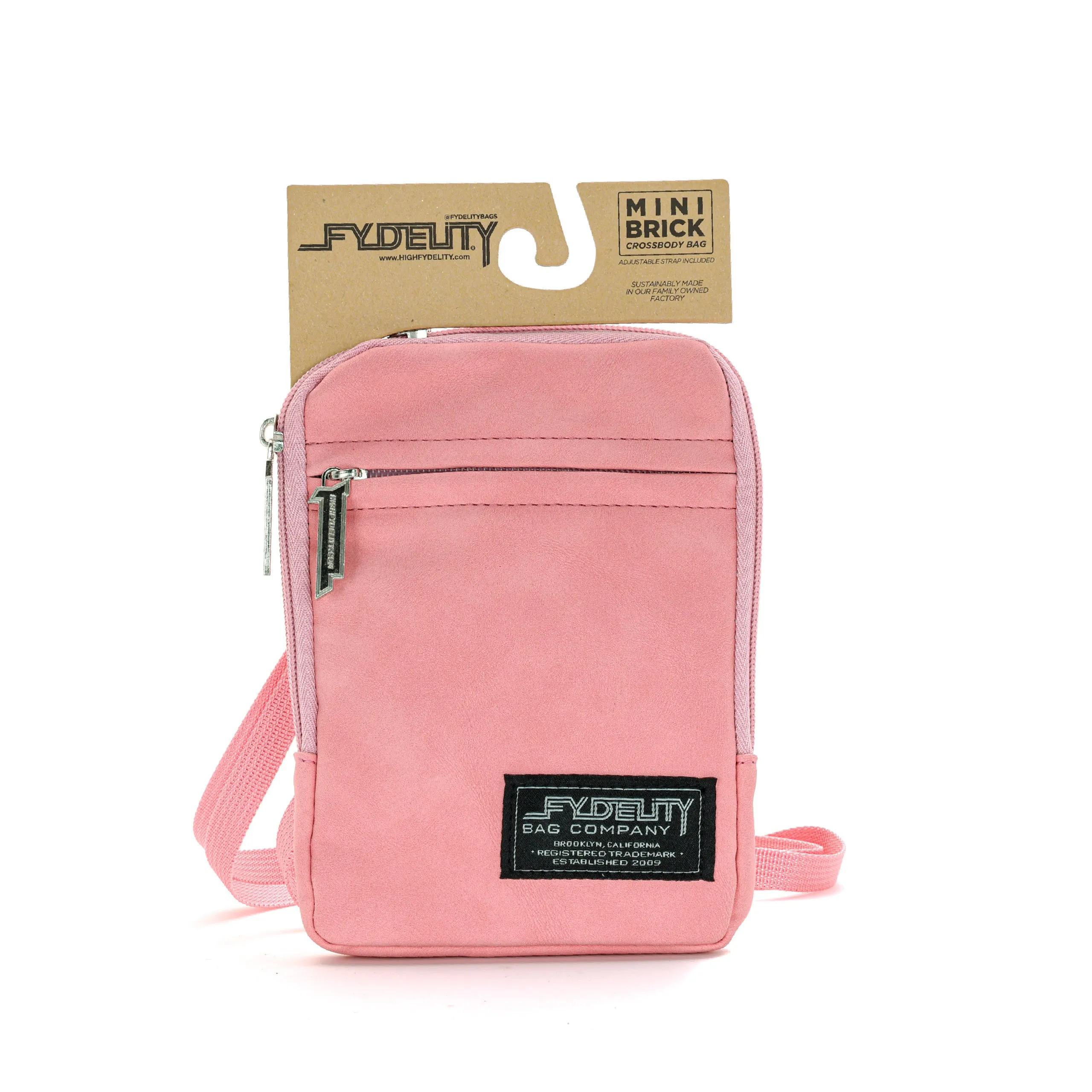 Slim Shady Bag | Crossbody | Vegan Pink