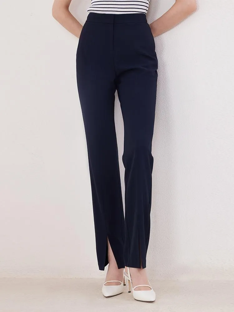 Slim Slit Flare Pants