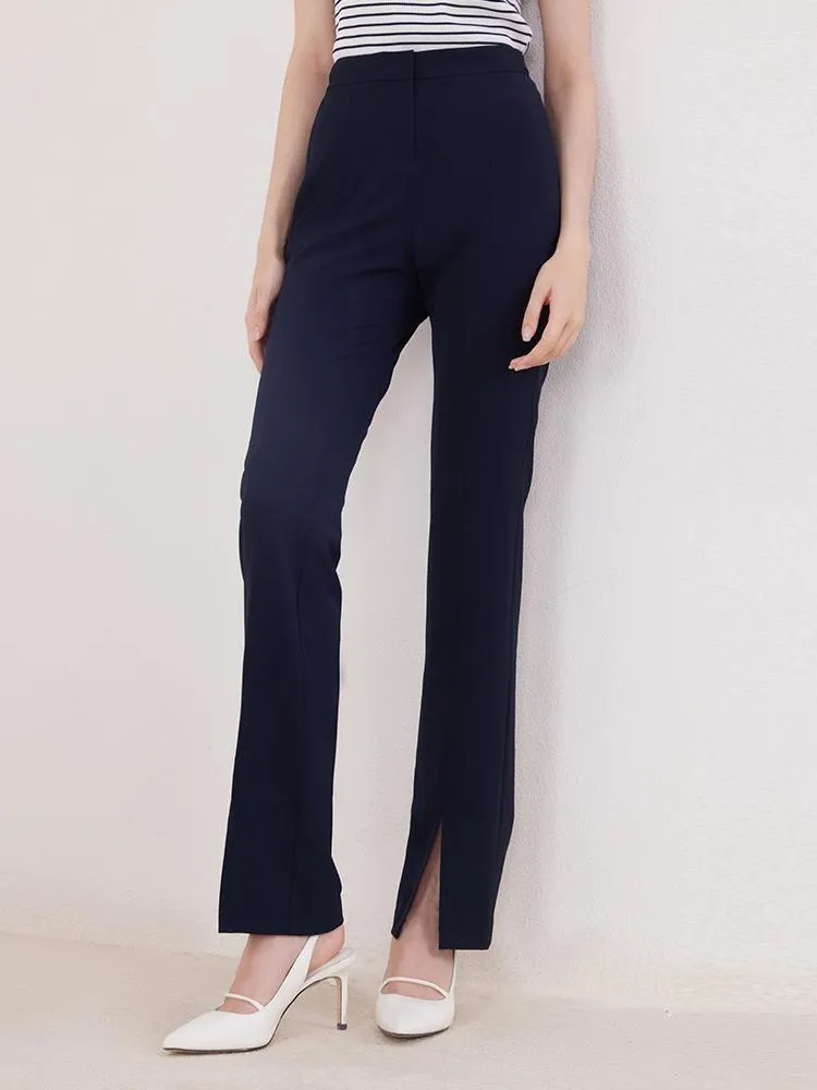 Slim Slit Flare Pants