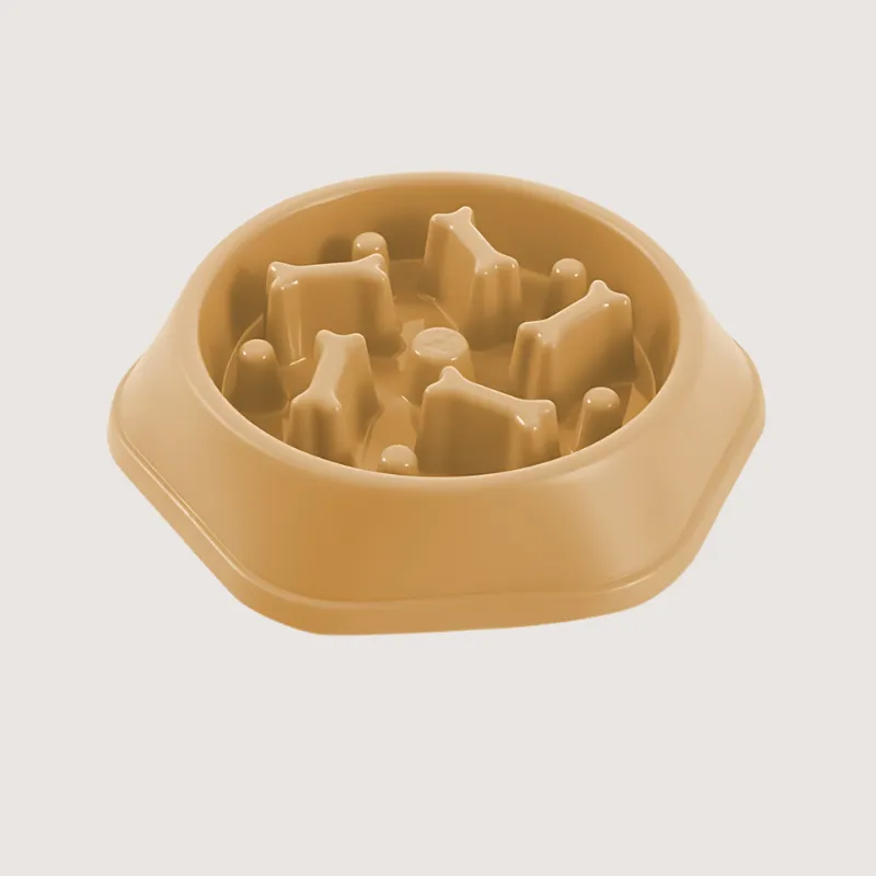 Slow Feeder Dog Bowl for Happy Pets