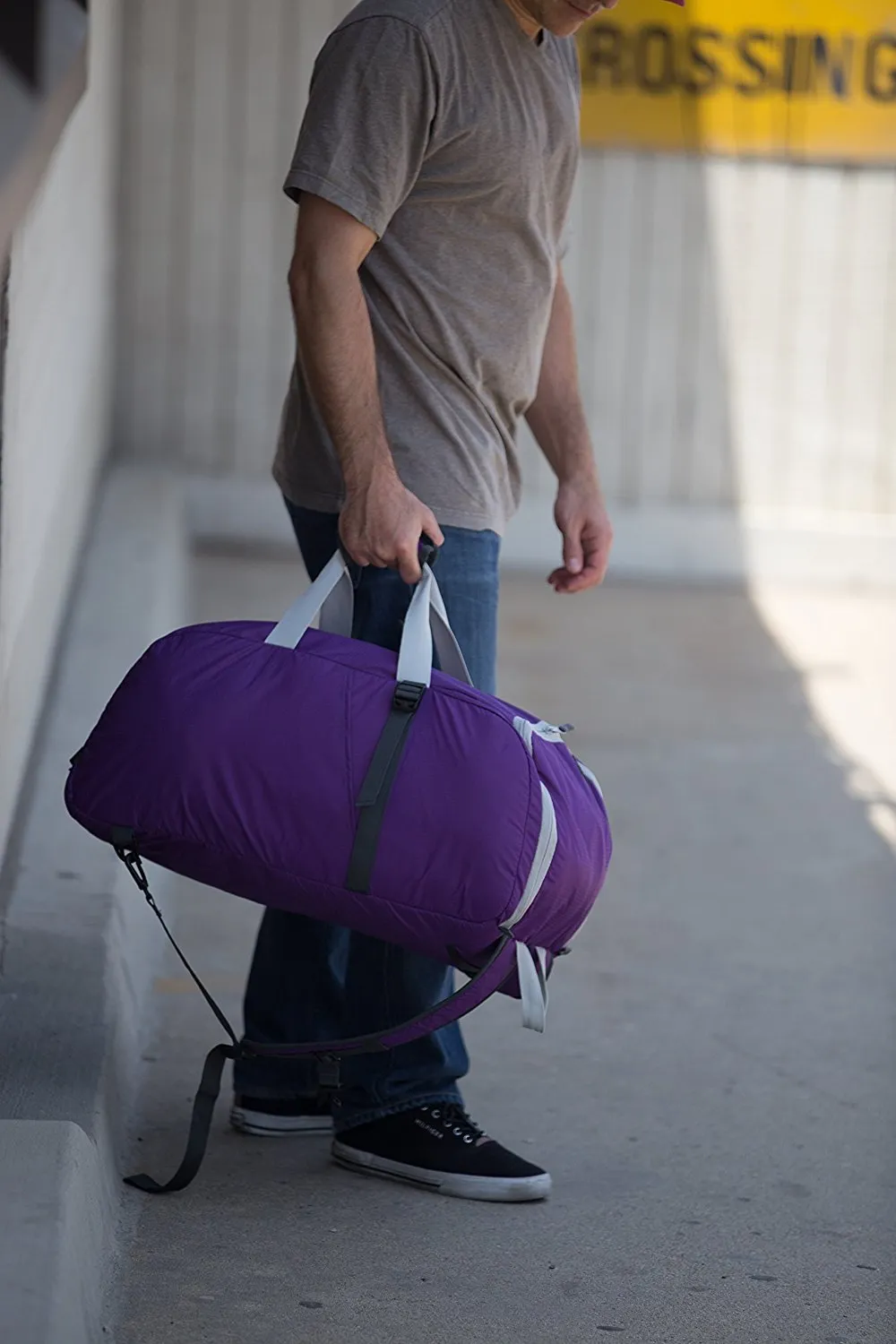 Smart Backpack - Purple/Grey