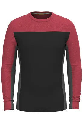 Smartwool Men's Classic Thermal Merino Colorblock Crew Base Layer Top