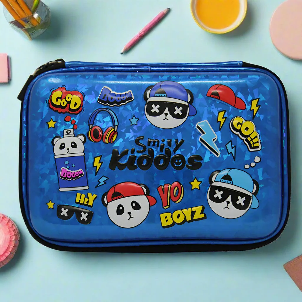 Smily Kiddos Sparkle Pencil Case Hip Hop Panda Theme