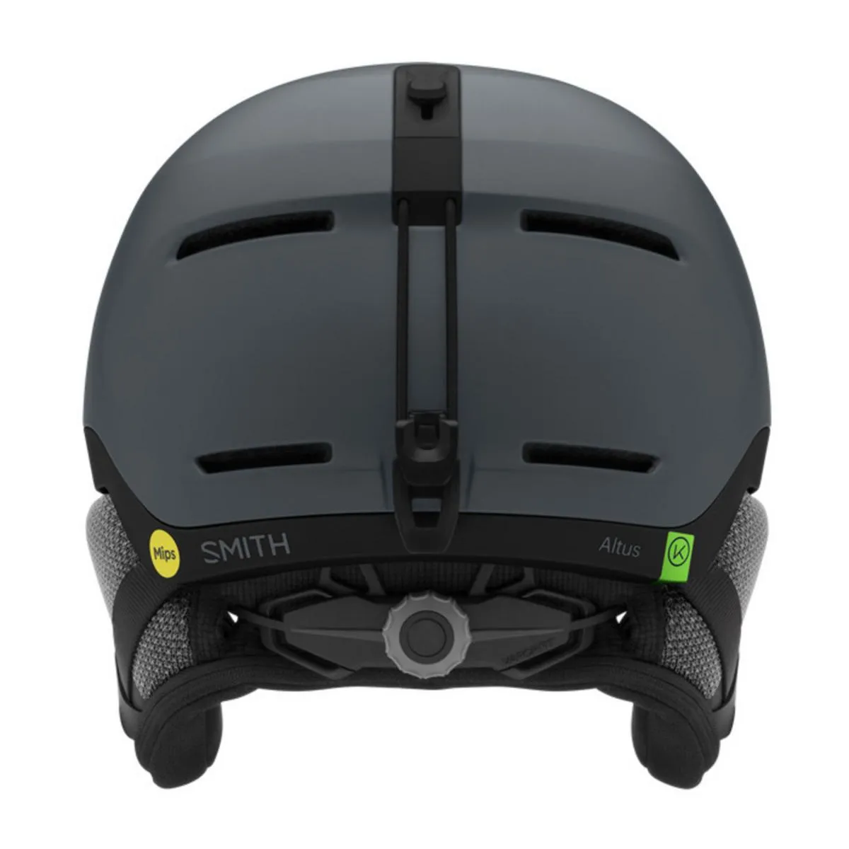 Smith Optics Men's Altus MIPS Ski Helmet - Matte Slate/Black