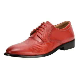 Snazzy Leather Oxford Style Dress Shoes