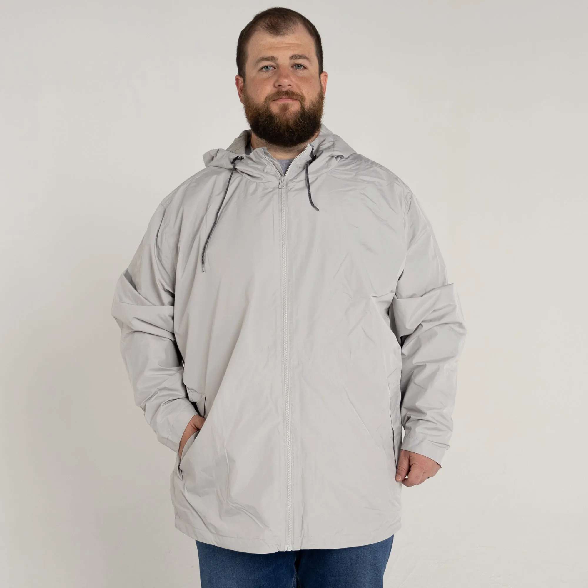 Snow Country Outerwear Men’s Big Rain Jacket  Windguard Windbreaker 3XL-7XL