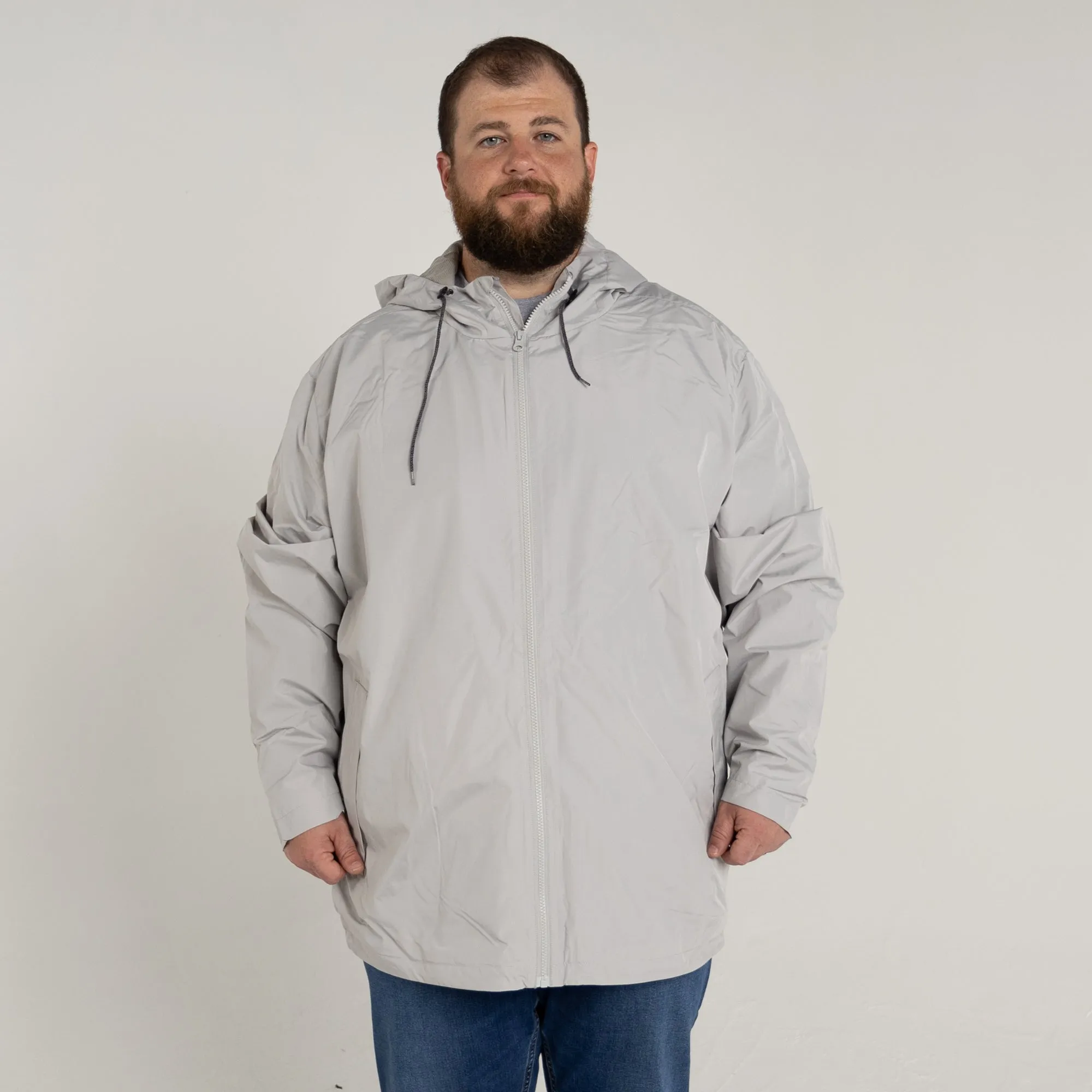 Snow Country Outerwear Men’s Big Rain Jacket  Windguard Windbreaker 3XL-7XL