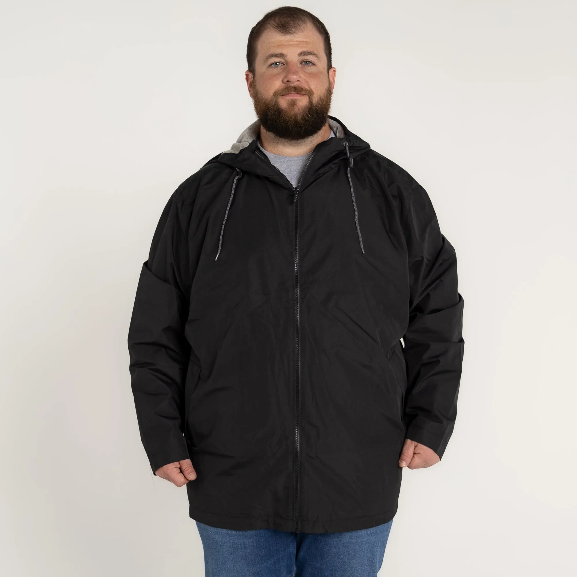 Snow Country Outerwear Men’s Big Rain Jacket  Windguard Windbreaker 3XL-7XL