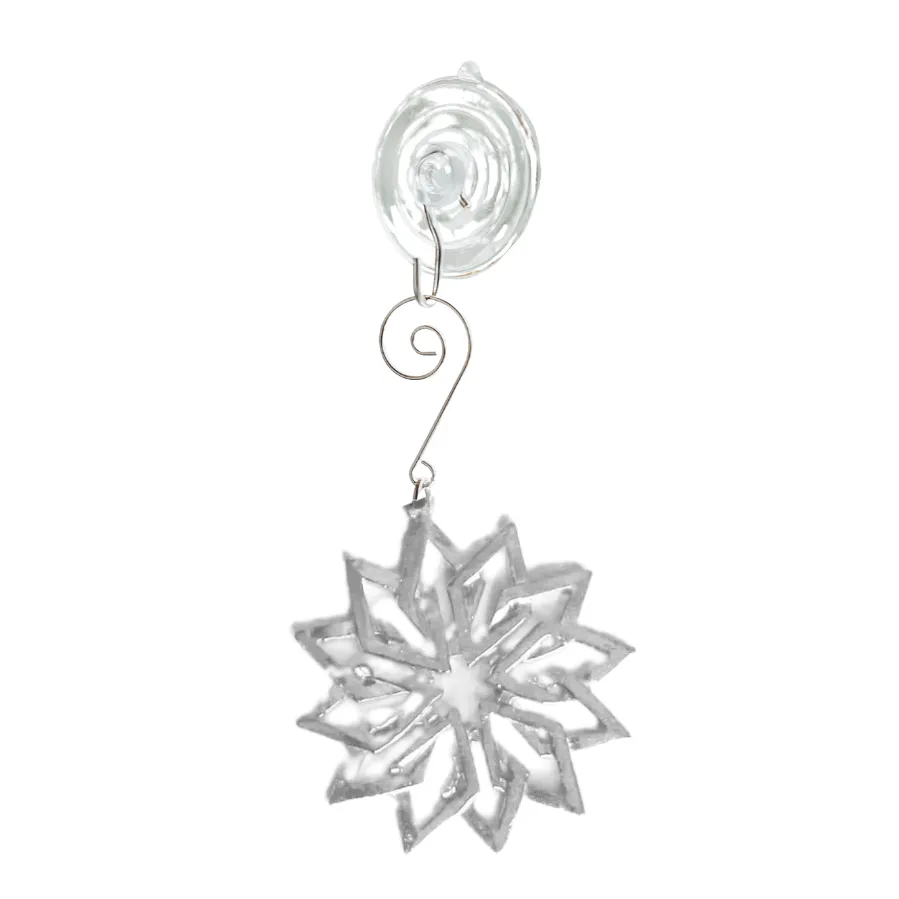 Snowflake Window Suncatcher - Winter Home Decoration