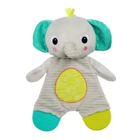 Snuggle & Teethe Plush Teether - Elephant, Ages Newborn  