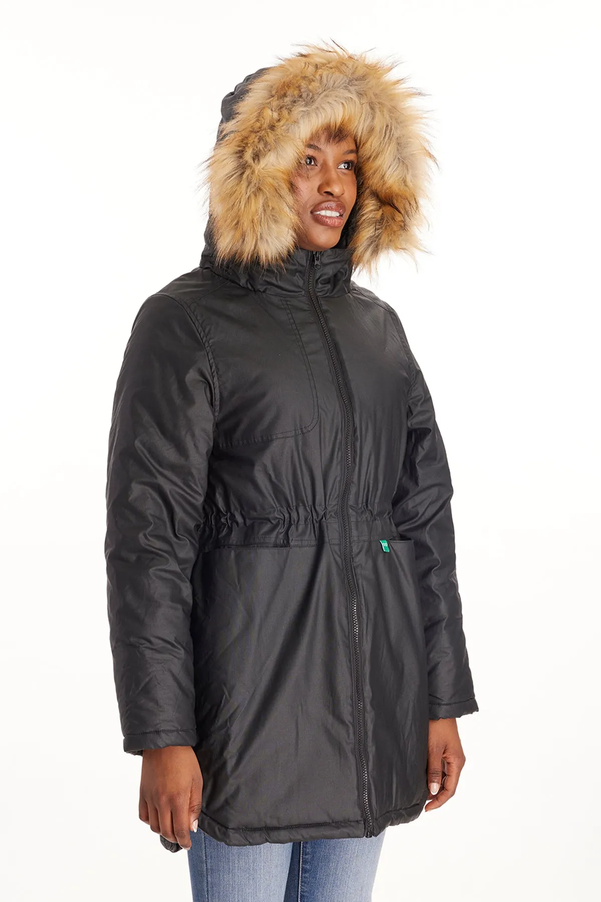 Sofia Waxed Shell 3 in 1 Maternity Parka