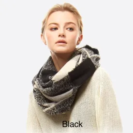 .Soft Knit \Infinity/ Scarf.