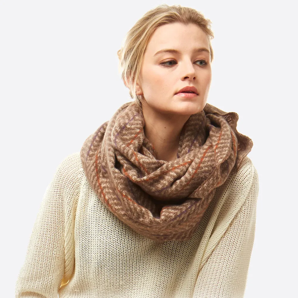 .Soft Knit \Infinity/ Scarf.