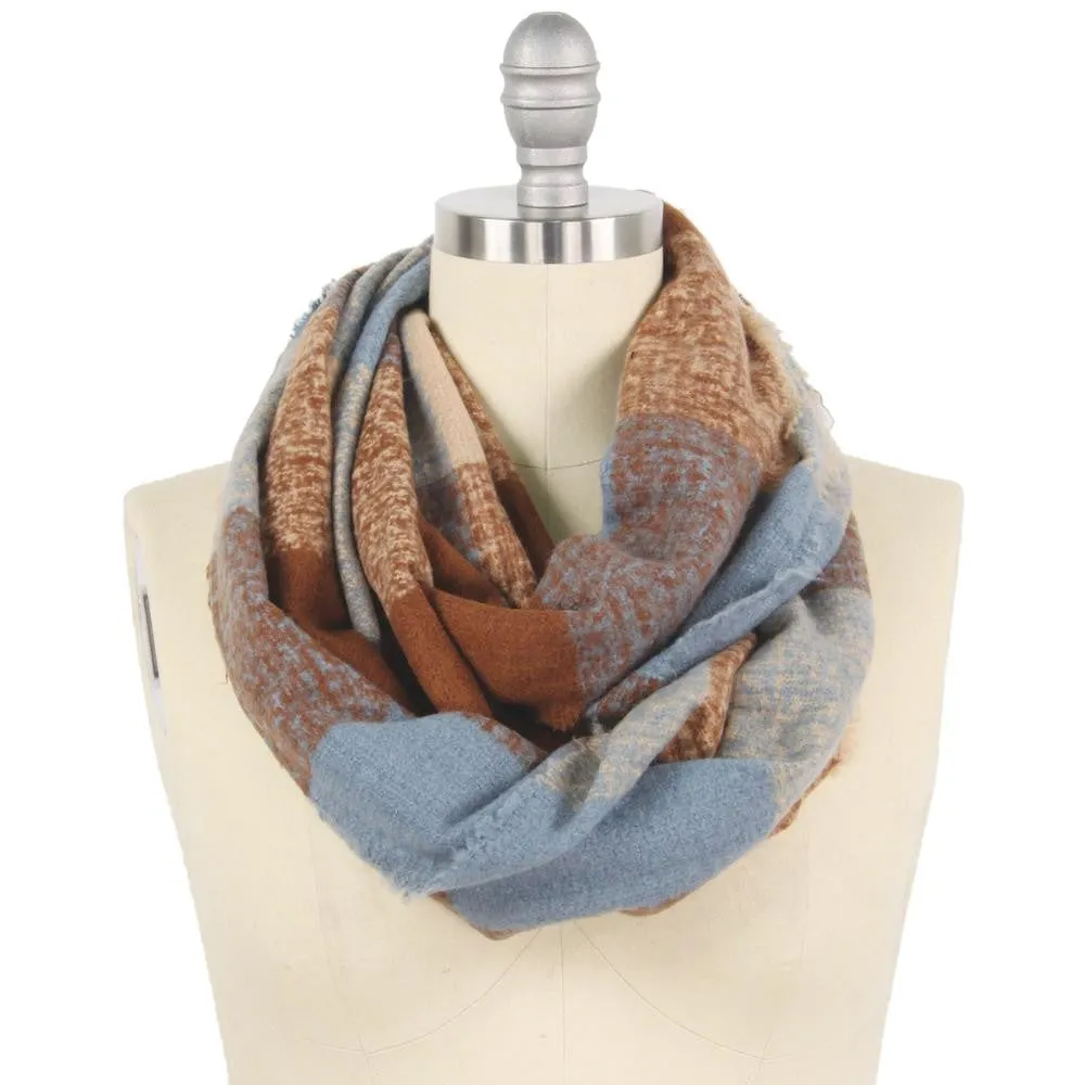 .Soft Knit \Infinity/ Scarf.