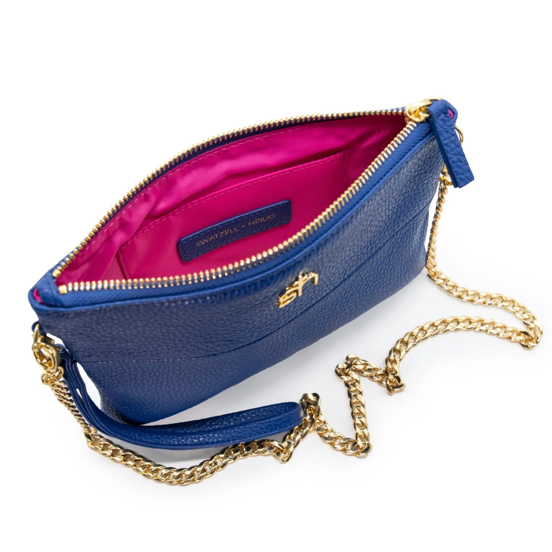 Soho Wristlet Clutch- Royal Blue