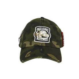 Soldier Distressed Vintage Hip Hop Hat Camo