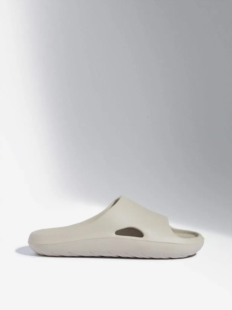 SOLEPLAY Beige Solid Pool Slides