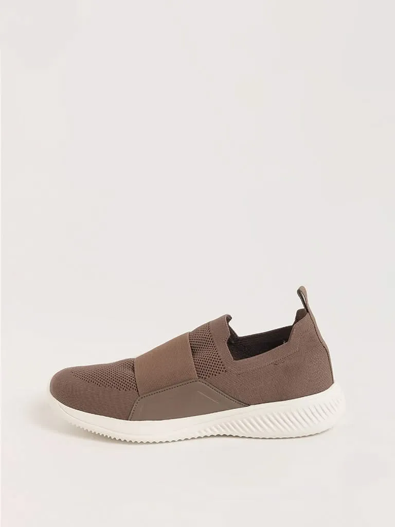 SOLEPLAY Brown Slip-On Shoes