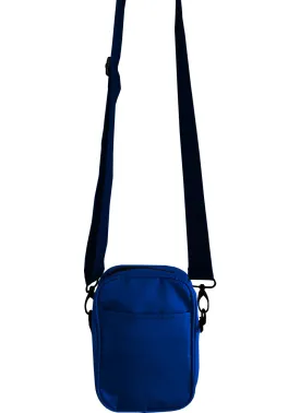 Solid Royal Blue Mens Small Crossbody Sling Bag