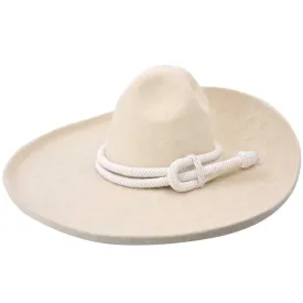 Sombreros Charros Pelo De Conejo Beige