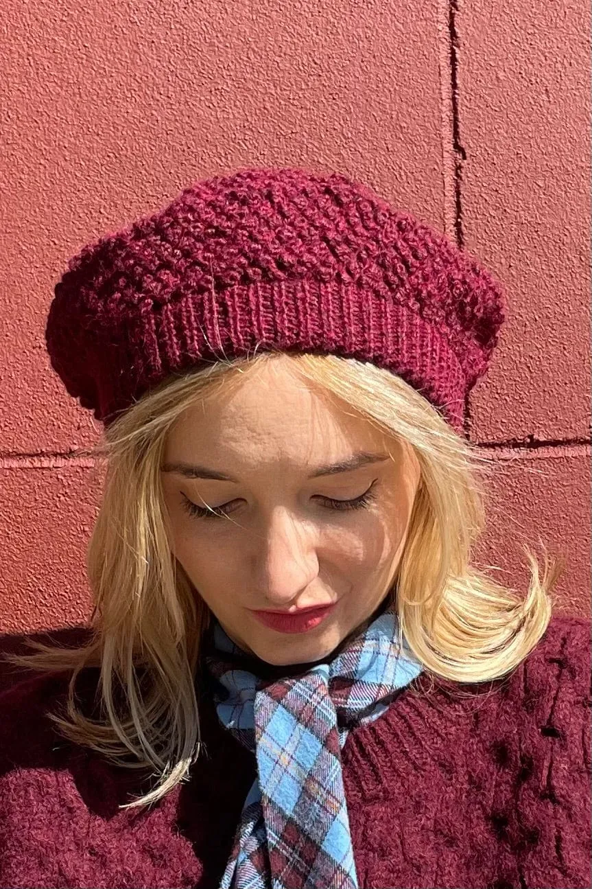 Sophie Handknit Beret