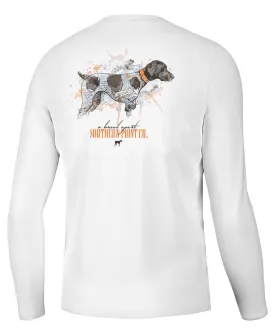 Southern Point - Splatter Series Dog LS Tee