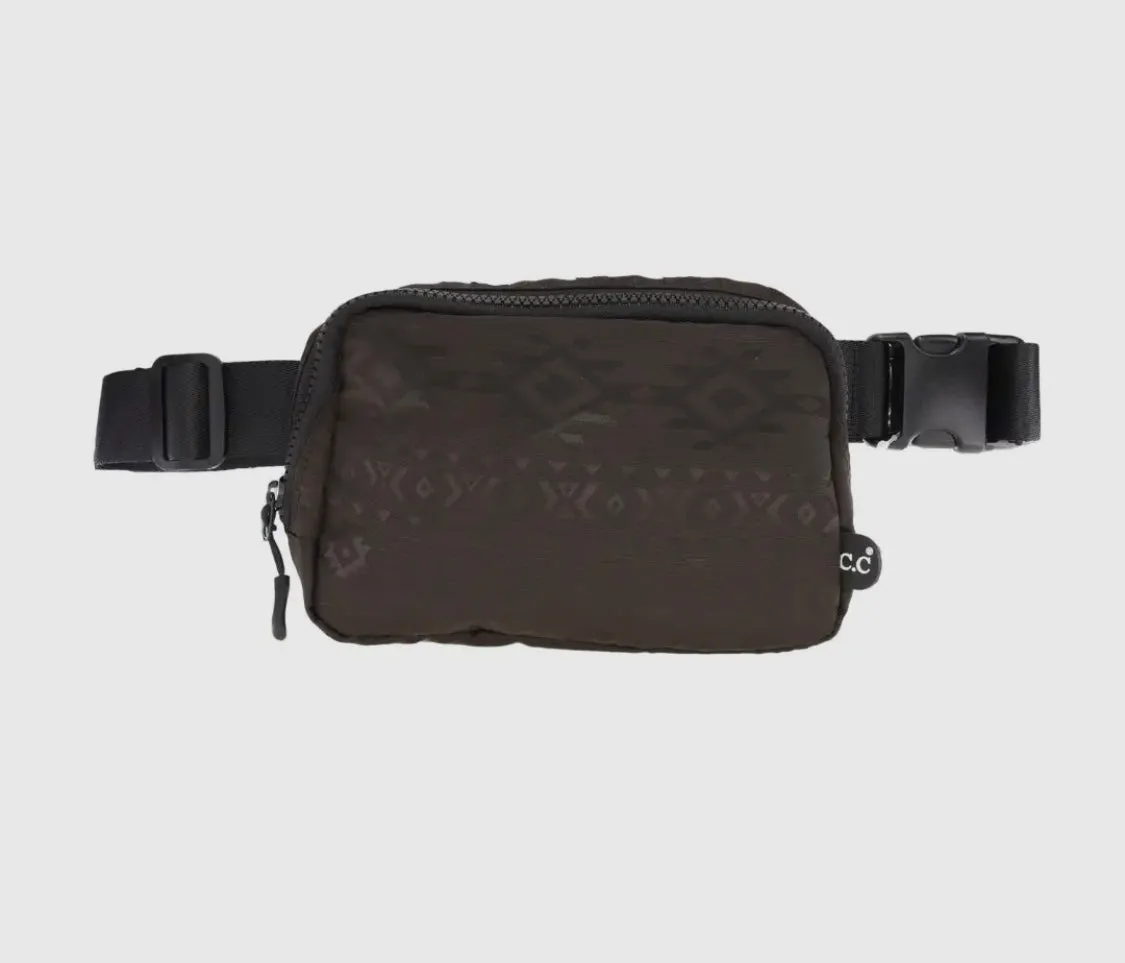 Southwest Patterned CC Belt Bag