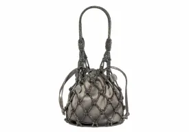 Sparkle Net Pouch Gray