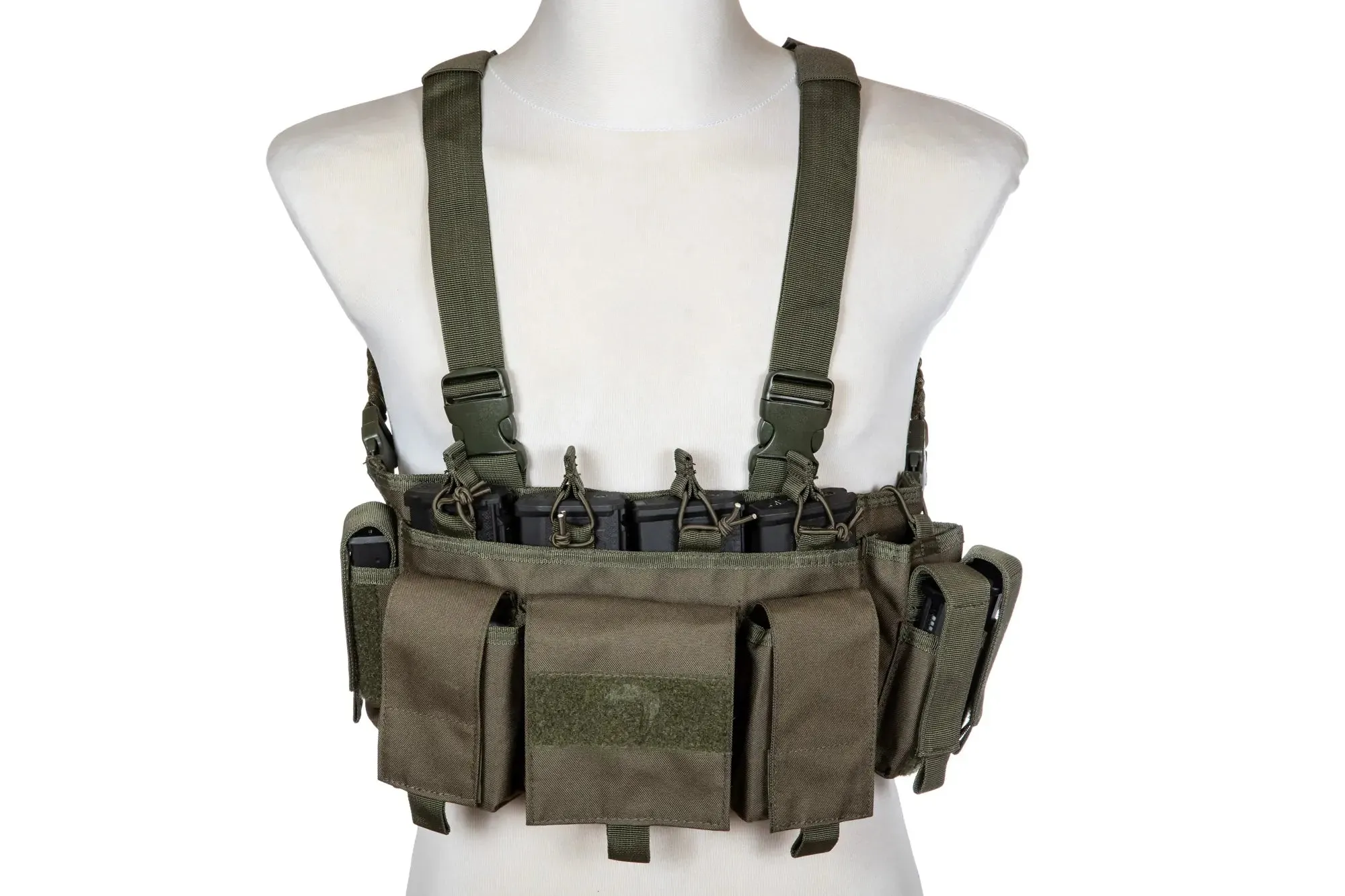 Special Ops Chestrig Tactical Vest - Green