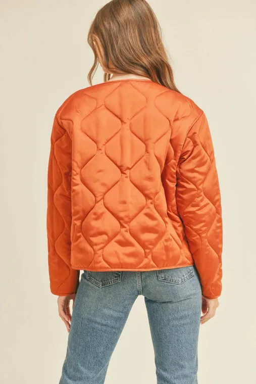 Spice Quilted Jacket - Final Sale