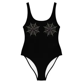 Spider Boobs One-Piece Swimsuit