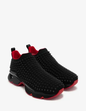 Spike-Sock Black Neoprene Trainers