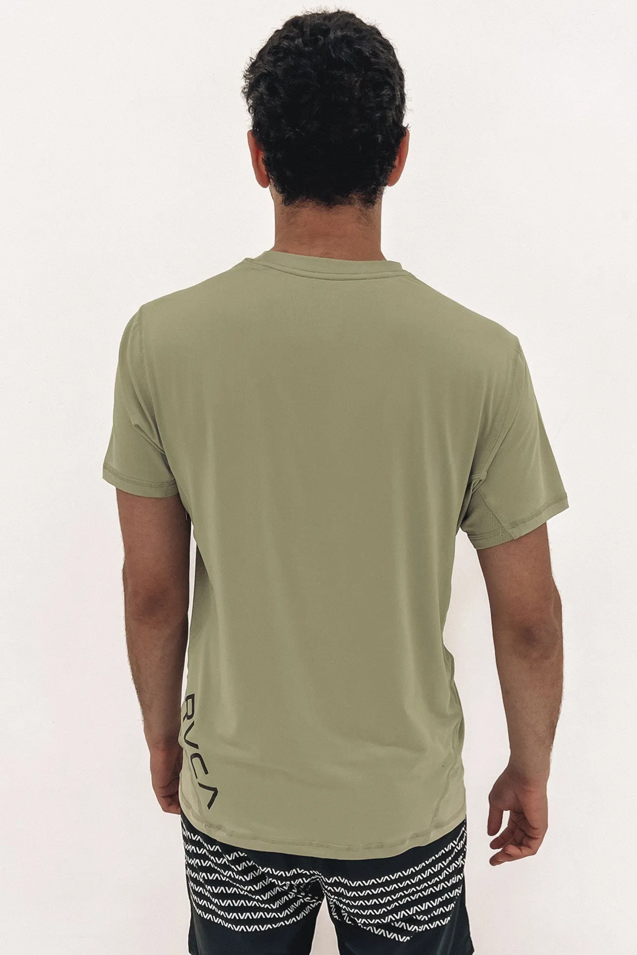 Sport Vent Performance Tee Grey Army