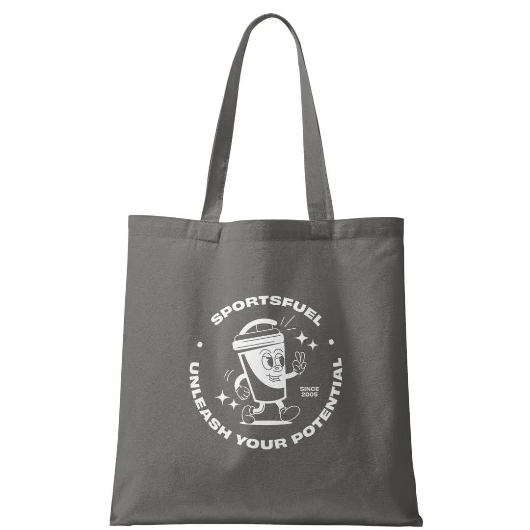 Sportsfuel "Unleash Your Potential" Cotton Tote Bag