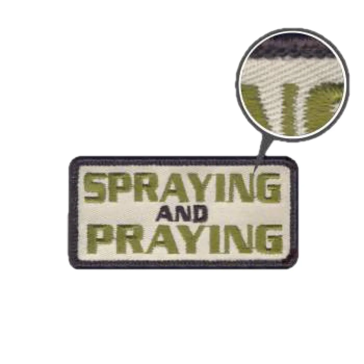 Spraying and Praying Morale Patch