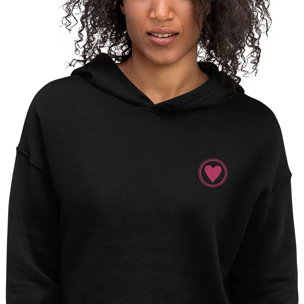 Spread Love | Crop Hoodie